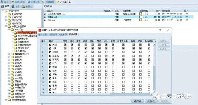 彩虹EDM图纸管理软件典型案例